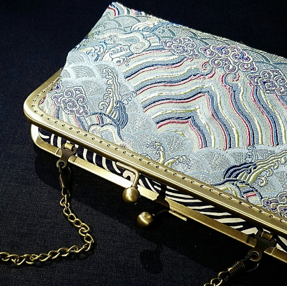 Chinese Silk Brocade Clutch